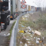 Терорът на тировете между Любимец и Свиленград продължава и след празниците /снимки, видео/