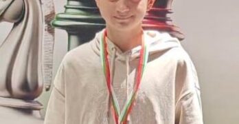 Свиленградският талант Атанас Вангелов спечели бронзов медал от държавно първенство по блиц шахмат