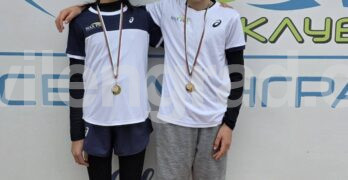 Никол Бюлбюлева/Александър Гендов са трети на държавния турнир за смесени двойки за юноши и девойки до 14 г. в Свиленград