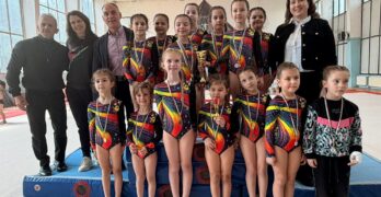 Свиленградският клуб по спортна гимнастика „Александър Фотев“ с две първи и две трети места в отборната надпревара на „Зона Юг“ в Пловдив