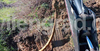 „Коте“ с дължина над 20 метра бе извадено от хранителен водопровод Ф150