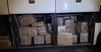Близо 2 тона овча лой са спрени на ГКПП „Капитан Андреево“, открити са в пътнически автобус