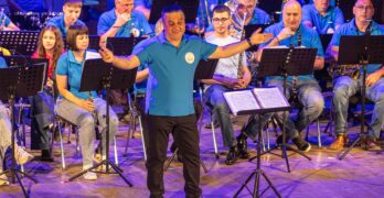 Духов оркестър „Костадин Манов“ представи „Магията на филмовата музика“ /снимки, видео/