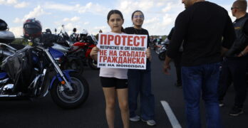 Свиленград събра стотици мотористи, които се включиха в националния протест срещу увеличението на ГО за моторите