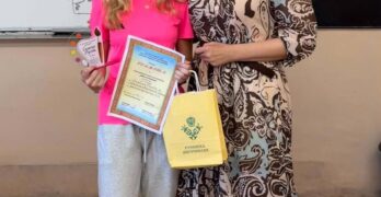 Симона Русева е трета на националния конкурс за рисунка “Вяра и упование” в Русе