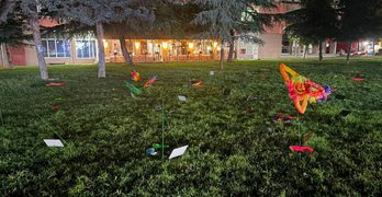 Погром над детската арт инсталация „Светове без имена“ в центъра на Любимец