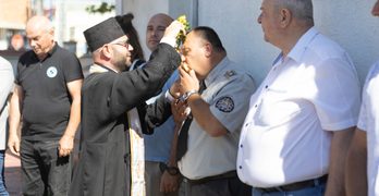 Свиленградските пожарникари отбелязаха своя професионален празник с водосвет