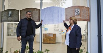 Исторически музей – Свиленград обнови „Алея на славата“ с пано на будителя Георги Фотев