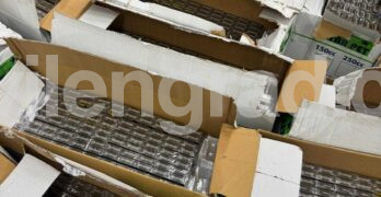 Митничари на „Капитан Андреево“ задържаха 400 000 къса контрабандни цигари/видео/