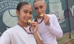 Никол Бюлбюлева и Лора Георгиева станаха шампионки на двойки, свиленградчанката е и финалистка на сингъл на турнир до 14 г. от Тенис Европа в Хасково