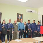 Кметът на Свиленград арх. Анастас Карчев посрещна шампионите от турнира „Тракийски победител“