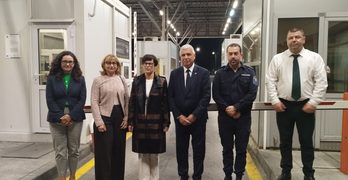 Еврокомисарят Марта Кос посети ГКПП „Капитан Андреево“